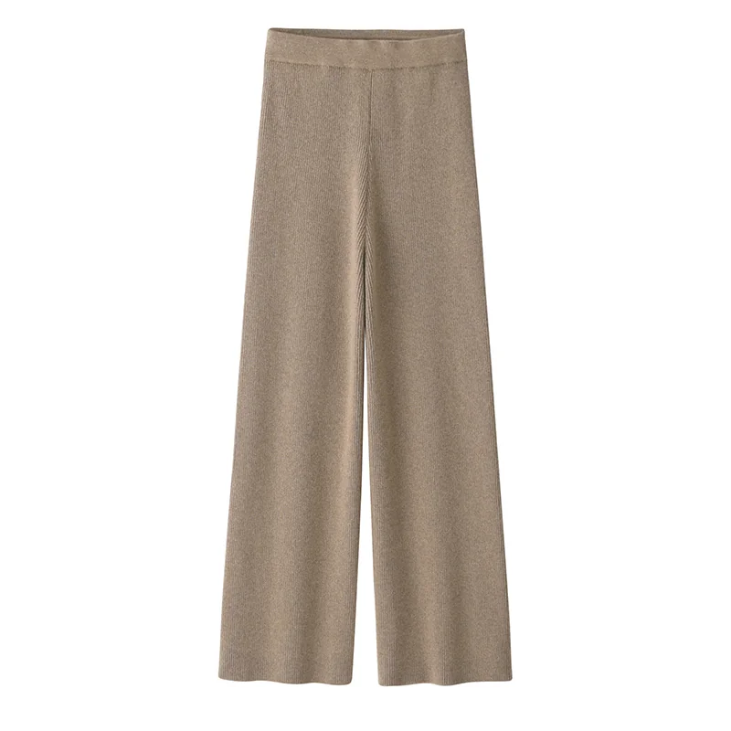 100% Cashmere, Cashmere knit skirt — White Skirt, 14–15.5µm, Cashmere Garment / Women — detail view 3