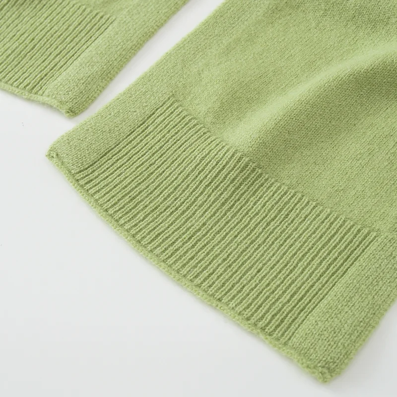 100% Cashmere, Cashmere sleeveless vest — Grey Sleeveless top, 14–15.5µm, Cashmere Garment / Women — detail view 9