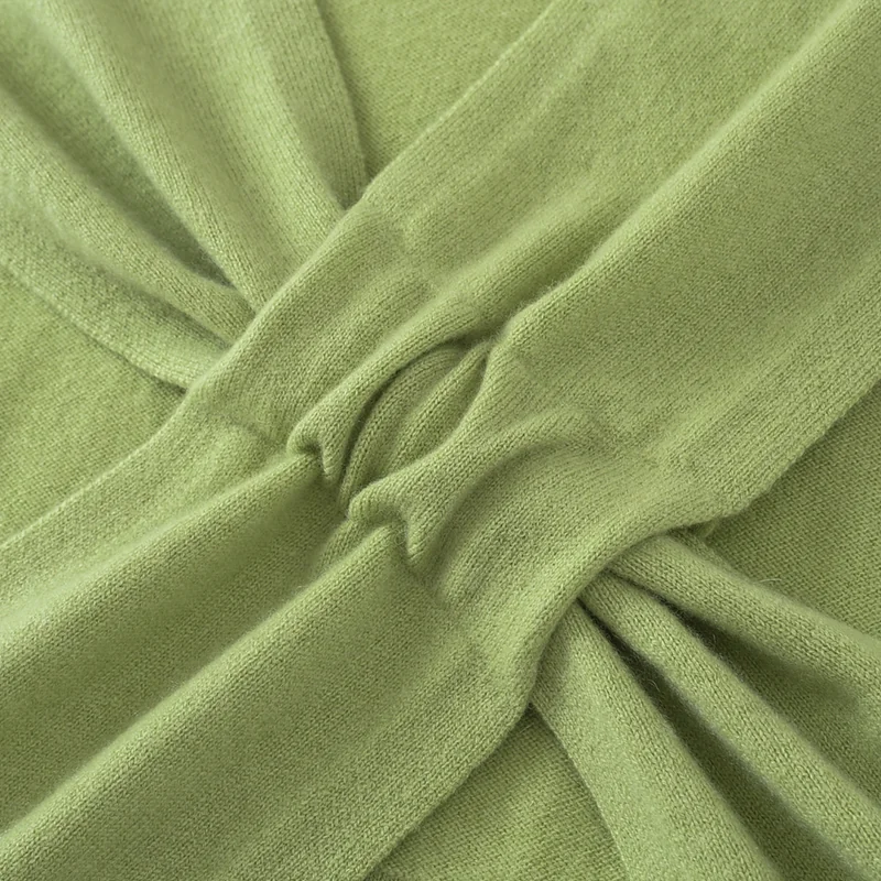 100% Cashmere, Cashmere sleeveless vest — Grey Sleeveless top, 14–15.5µm, Cashmere Garment / Women — detail view 10