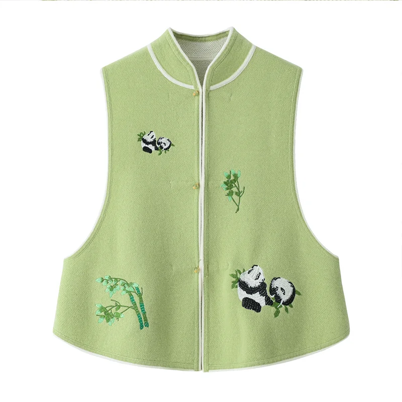 100% Cashmere, Cashmere sleeveless vest — Pink Sleeveless top, 14–15.5µm, Cashmere Garment / Women — detail view 7
