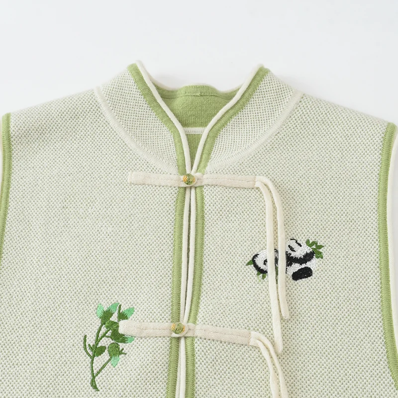 100% Cashmere, Cashmere sleeveless vest — Pink Sleeveless top, 14–15.5µm, Cashmere Garment / Women — detail view 9