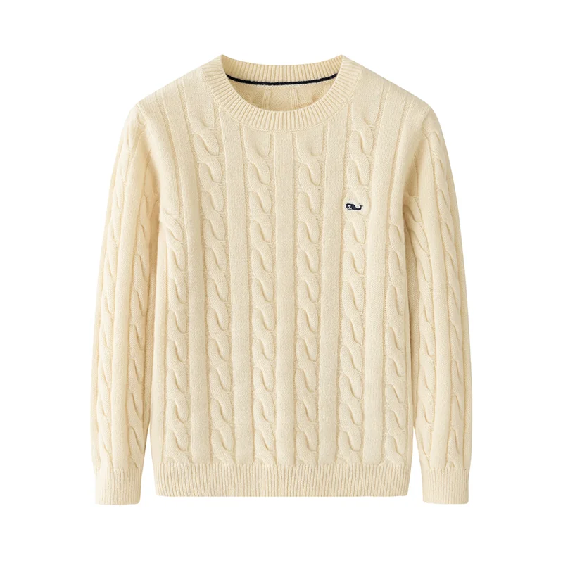 100% Cashmere, Cashmere crew-neck sweater — Blue Kids knit, 14–15.5µm, Cashmere Garment / Women — detail view 19