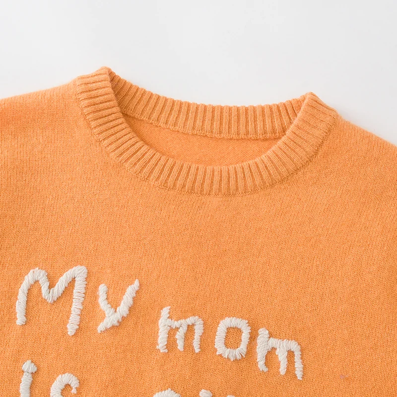 100% Cashmere, Cashmere crew-neck sweater — Blue Kids knit, 14–15.5µm, Cashmere Garment / Women — detail view 59