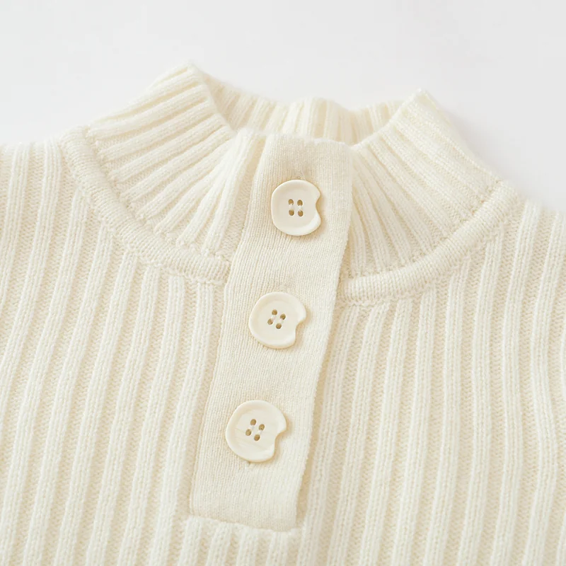 100% Cashmere, Cashmere crew-neck sweater — Blue Kids knit, 14–15.5µm, Cashmere Garment / Women — detail view 60
