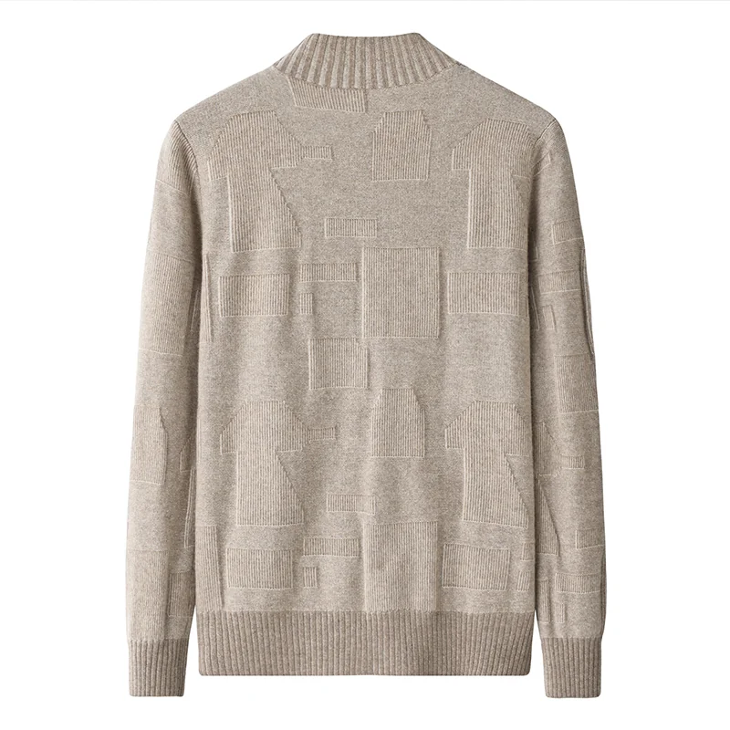 Cashmere crew-neck sweater — Grey — Cashmere Sweaters & Knitwear, 100% Cashmere