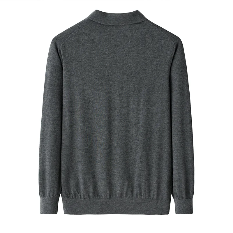 Cashmere crew-neck sweater — Grey — Cashmere Sweaters & Knitwear, 100% Cashmere