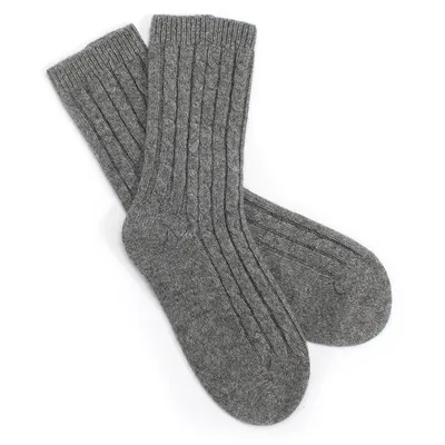 Mongolian Custom Design Pure Cashmere Socks Women