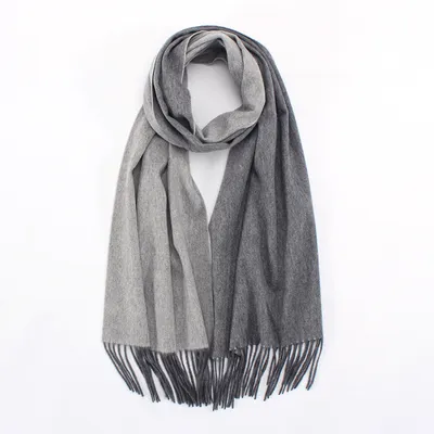 Factory Scarf Man Cashmere with Tassel for Winter