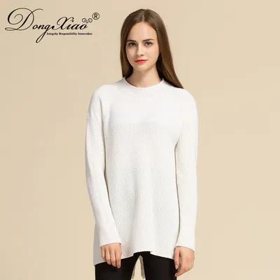 New Arrival Wool Cashmere Women s Long Sweater
