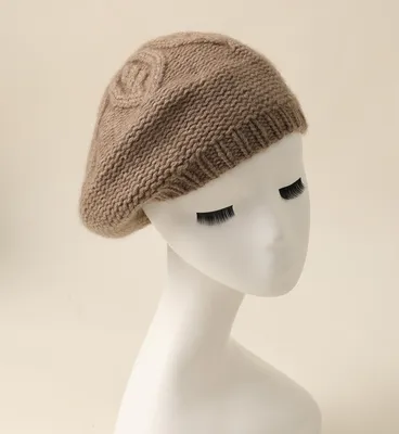 Round Hat Pure Cashmere Beret Made From Inner Mongolia
