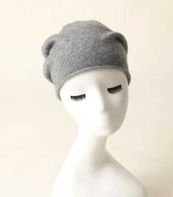 New Arrival Best Selling Style Pure Cashmere Beanie for Men