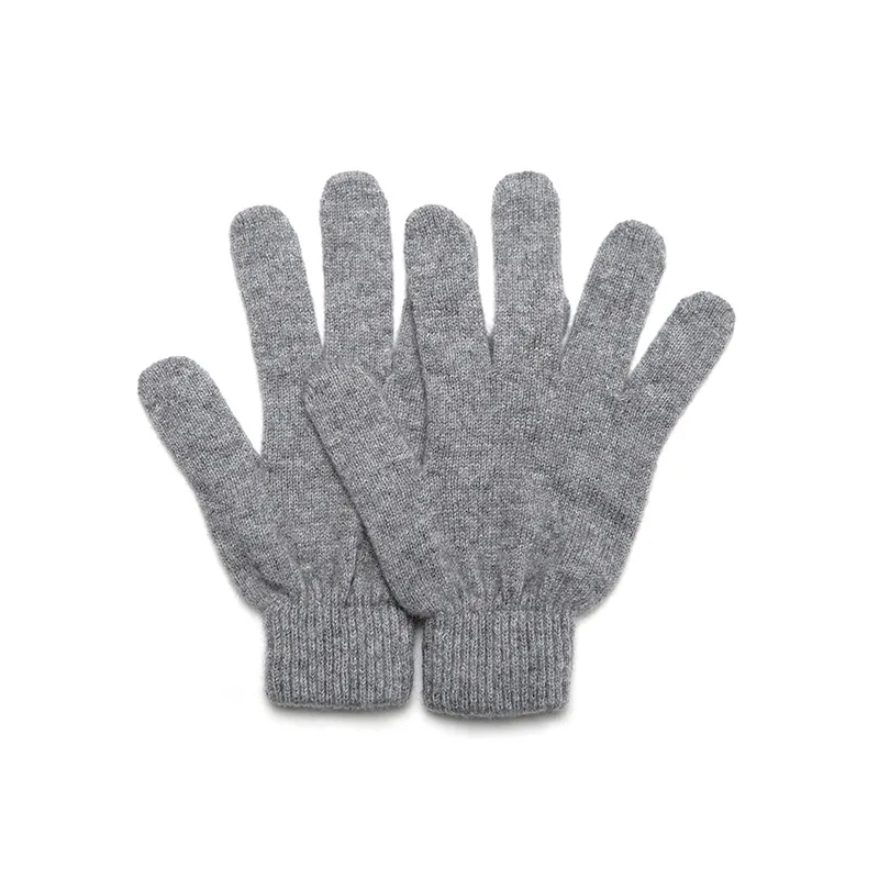 Wholesale Fashion Super Soft Seamless Knitted Cashmere Gloves view 2