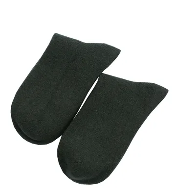 Plain Knitted Solid Color 100 Cashmere Socks