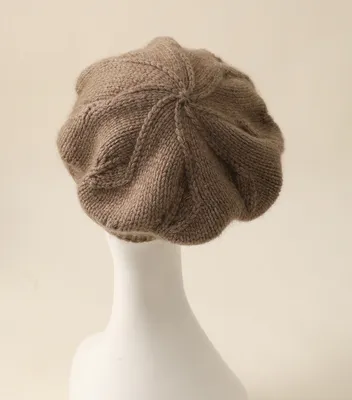 French Style Custom Cashmere Berets Women Embroidery