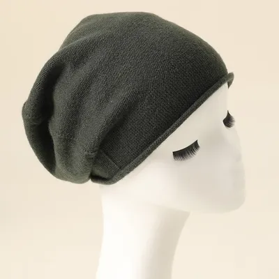 Adult Size Winter Beanie 100 Pure Cashmere Hat Unisex