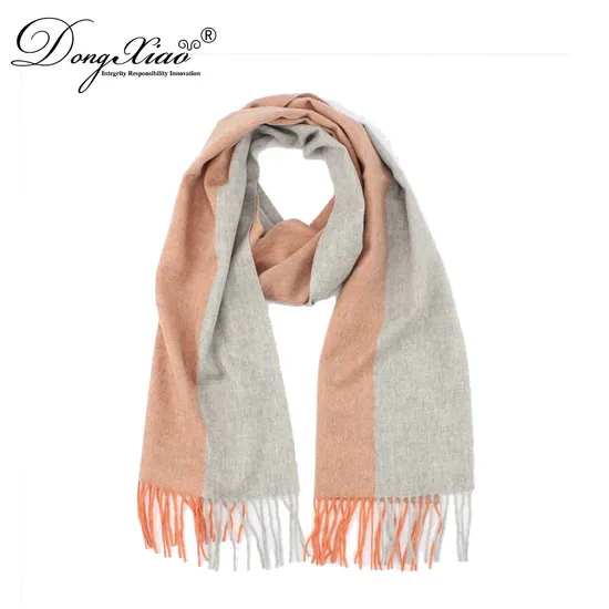 Wholesale Thick Winter Tassel Cashmere Scarf for Lady