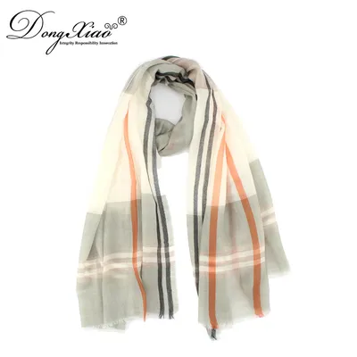 Spring Autumn Scarf Thin Pure Cashmere Shawl for Women