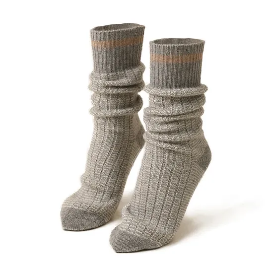 Socks Factory Lady 100 Cashmere Pile Dress Socks