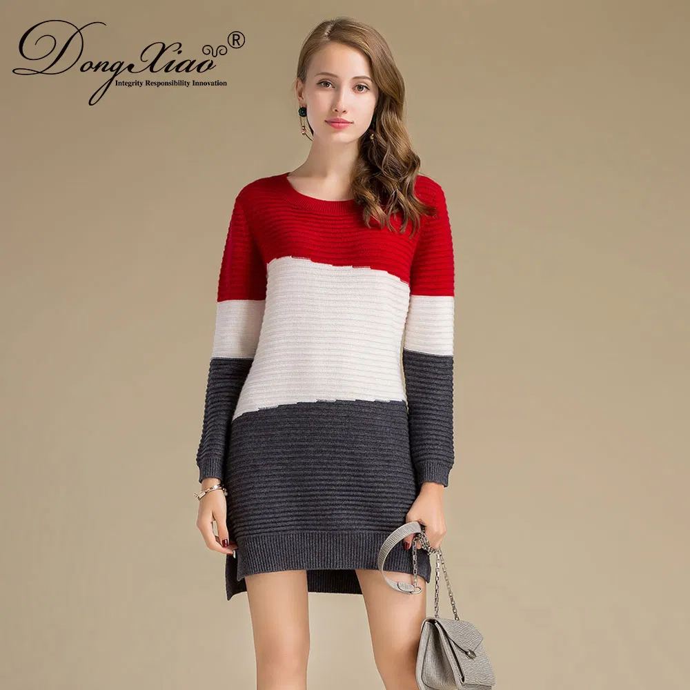 Heavy Cashmere Blend Long Style Lady Sweater 2020 view 2
