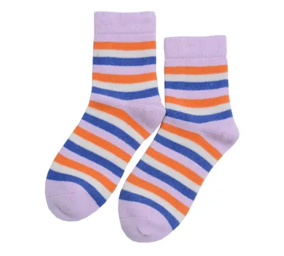 Colourful Stockings Fashion Stripe Knitted Cashmere Socks
