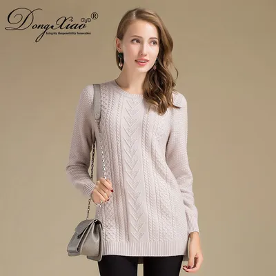 Latest Heavy Winter Cashmere Wool Knitted Sweater