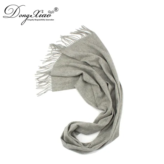 Wholesale Winter 100 Lambs Wool Scarf Unisex