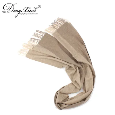 Undyed Natural Color Winter Cashmere Scarf for Men