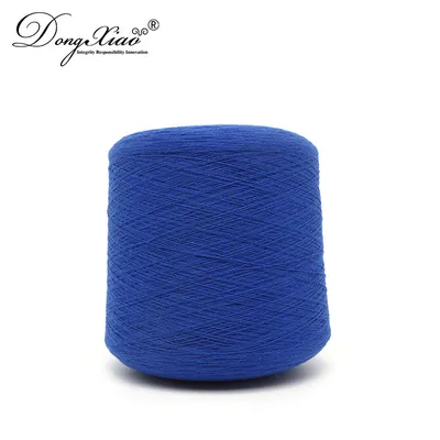 Royal Blue Cashmere Yarn for Chunky Knitting