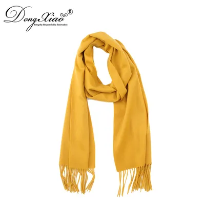 Long Plain Color Cashmere Scarf Factory China