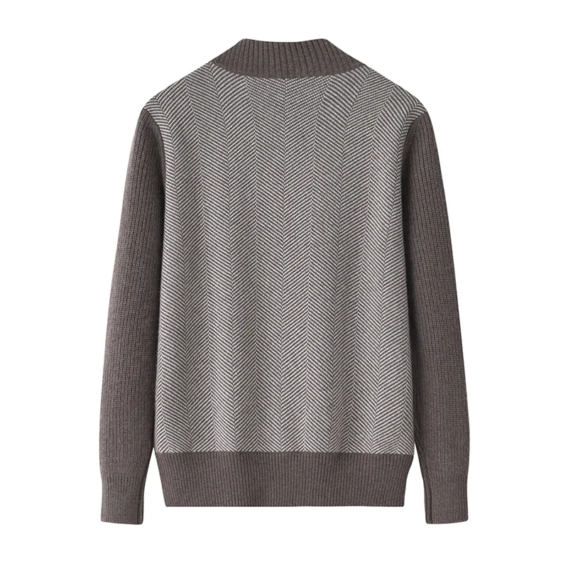 100% Cashmere, Cashmere open-front knit cardigan with pockets, 14–15.5µm, Cashmere Garment — detail view 4