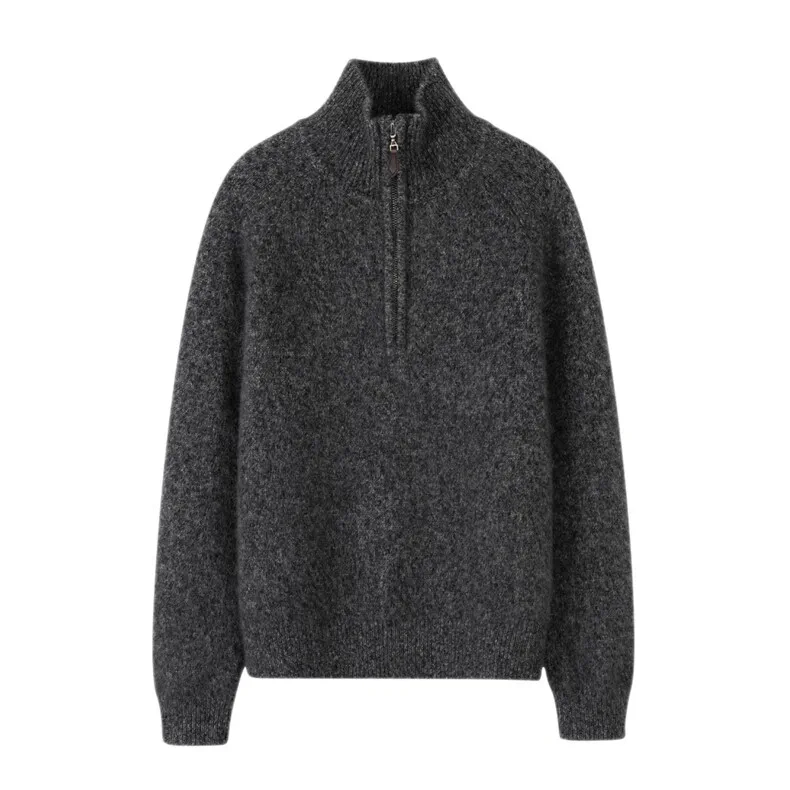 Custom Long Sleeve Cashmere Pullover Women - Loose Fit Knit Sweater FW 2026 — Cashmere Sweaters & Knitwear, 100% Cashmere