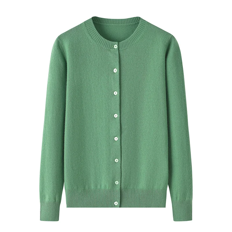 100% Cashmere, Cashmere crew-neck pullover with color-block sleeves, 14–15.5µm, Cashmere Garment — detail view 6