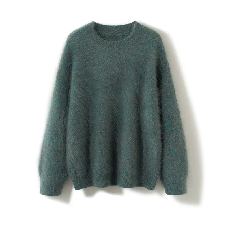 100% Cashmere, Cashmere henley-style three-button pullover, 14–15.5µm, Cashmere Garment — detail view 2