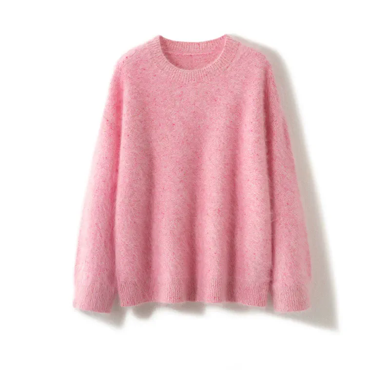 100% Cashmere, Cashmere henley-style three-button pullover, 14–15.5µm, Cashmere Garment — detail view 4