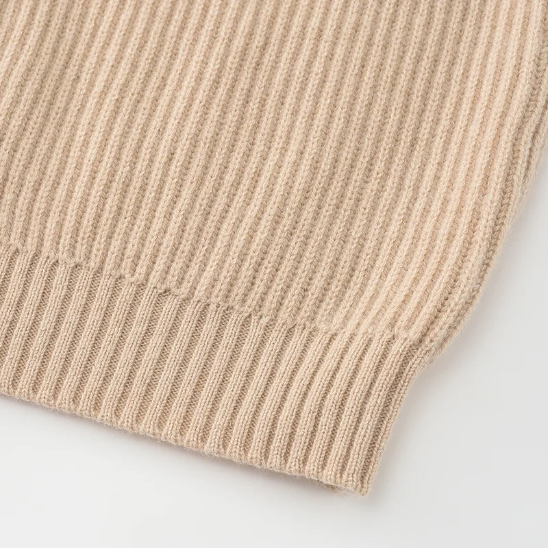 Cashmere V-neck button-front cardigan