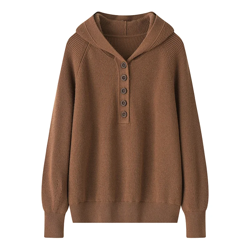 100% Cashmere, Cashmere cable-knit button-front cardigan, 14–15.5µm, Cashmere Garment — detail view 2