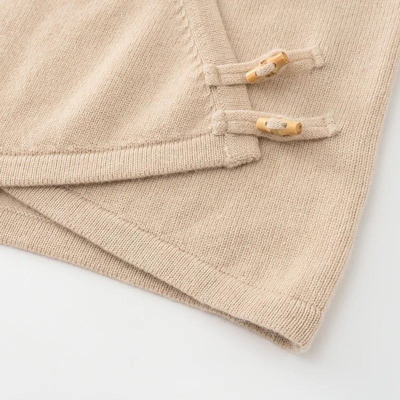 100% Cashmere, Cashmere crew-neck pullover with ribbed hem, 14–15.5µm, Cashmere Garment