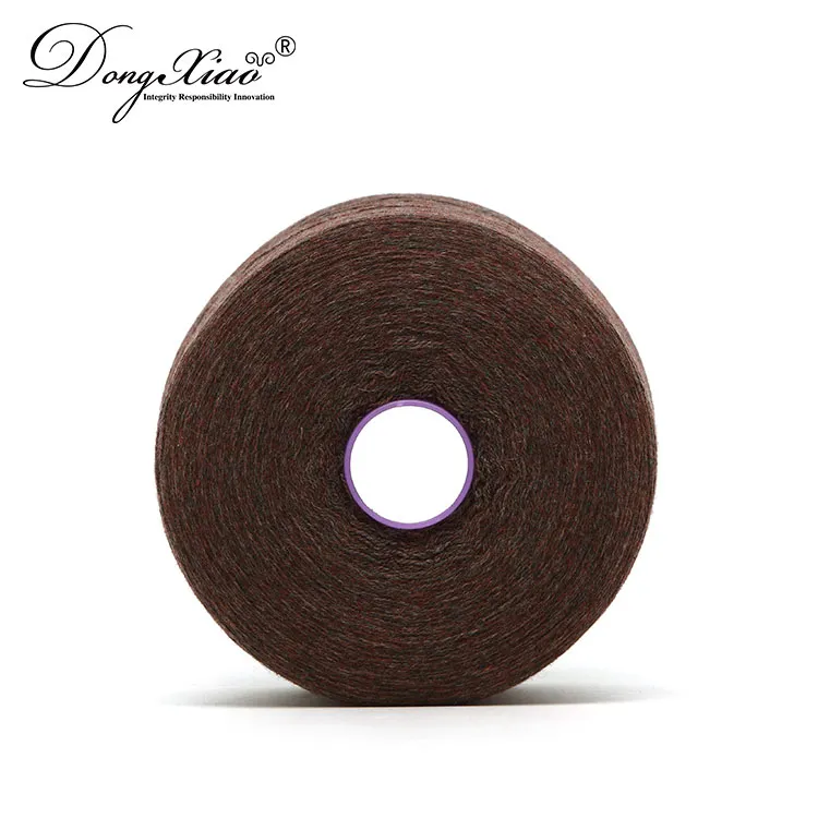 深咖 1/17NM Cashmere Linen Yarn — Cashmere Yarn & Fiber, 65% Cashmere 35% Linen