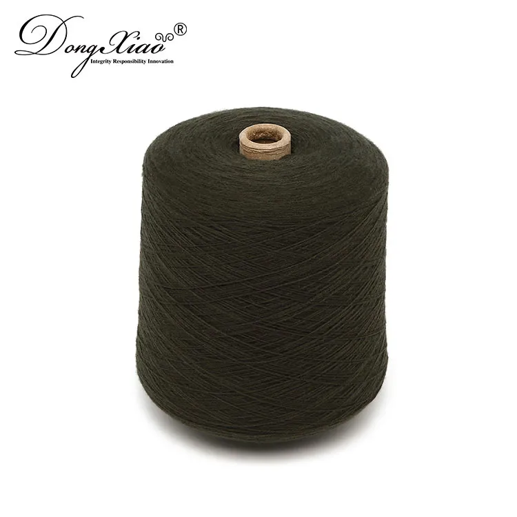 黑 1/17NM Cashmere Linen Yarn — Cashmere Yarn & Fiber, 65% Cashmere 35% Linen