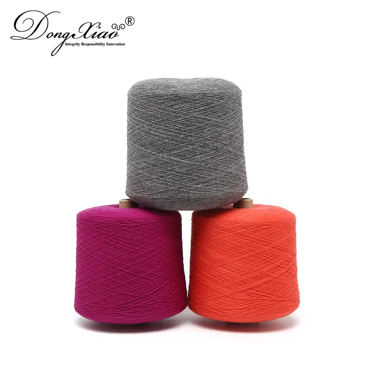 正红/中国红 2/60NM Cashmere Wool Yarn — Cashmere Yarn & Fiber, 30% Cashmere 70% Wool