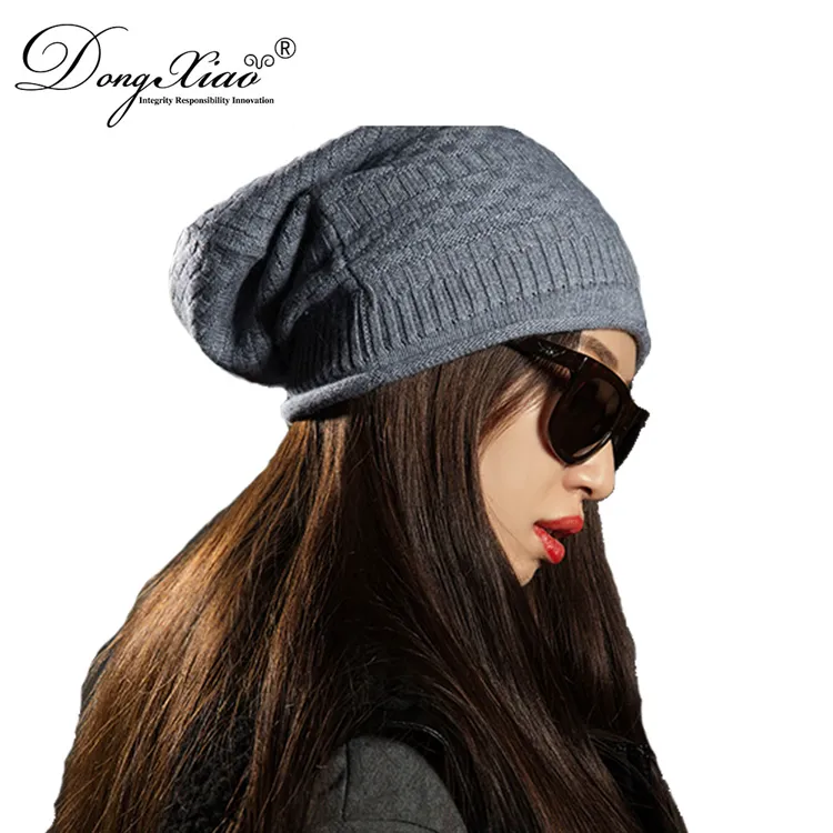Classic Fold-up Beanie · 100% Cashmere · Unisex Knit Cap, 14–15.5µm, Winter Warmth / Outerwear — detail view 3