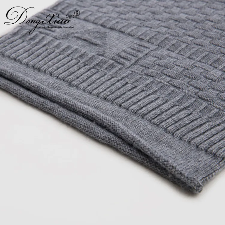Classic Fold-up Beanie · 100% Cashmere · Unisex Knit Cap, 14–15.5µm, Winter Warmth / Outerwear — detail view 7