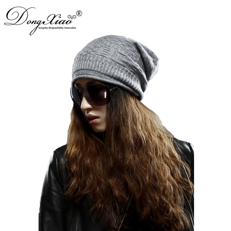 Classic Fold-up Beanie · 100% Cashmere · Unisex Knit Cap, 14–15.5µm, Winter Warmth / Outerwear — detail view 8