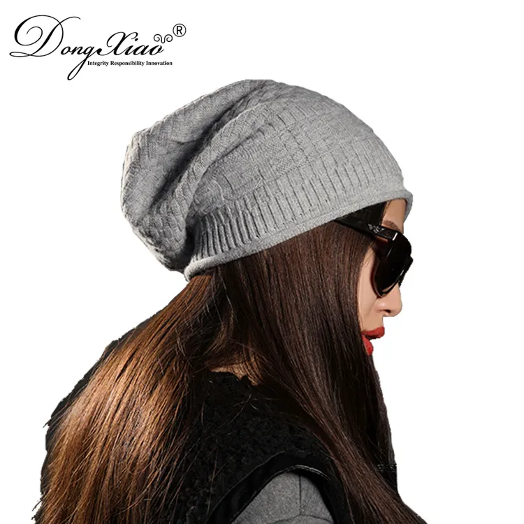 Classic Fold-up Beanie · 100% Cashmere · Unisex Knit Cap, 14–15.5µm, Winter Warmth / Outerwear — detail view 28
