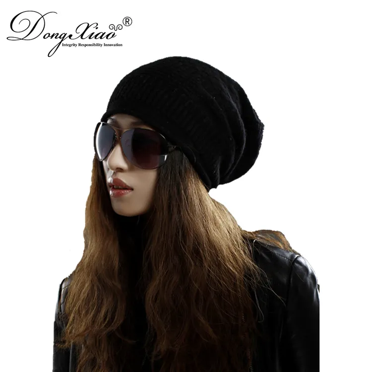 Classic Fold-up Beanie · 100% Cashmere · Unisex Knit Cap, 14–15.5µm, Winter Warmth / Outerwear — detail view 34