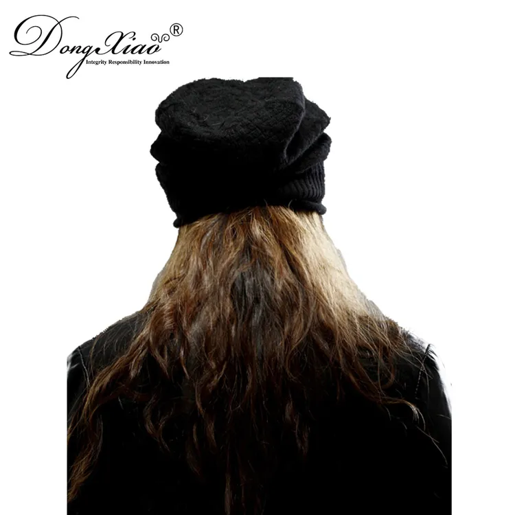 Classic Fold-up Beanie · 100% Cashmere · Unisex Knit Cap, 14–15.5µm, Winter Warmth / Outerwear — detail view 36
