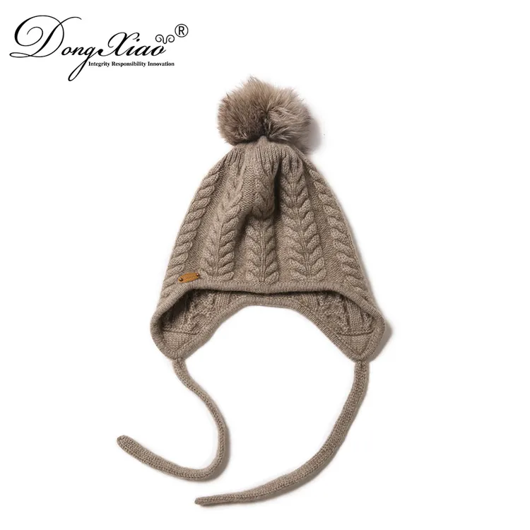 Ribbed Knit Hat · 100% Cashmere · Unisex Knit Cap, 14–15.5µm, Winter Warmth / Outerwear — detail view 5