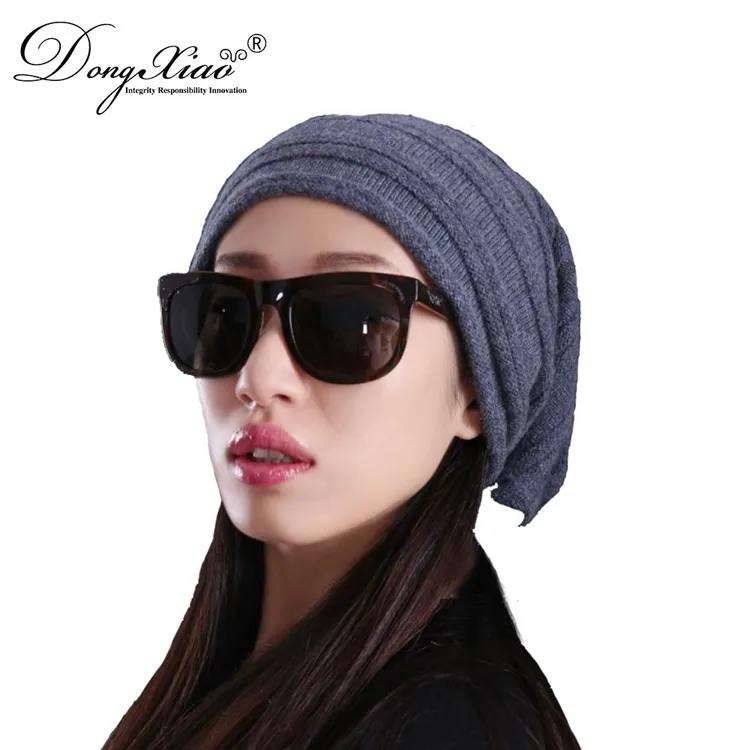 Ribbed Knit Hat · 100% Cashmere · Unisex Knit Cap, 14–15.5µm, Winter Warmth / Outerwear — detail view 2