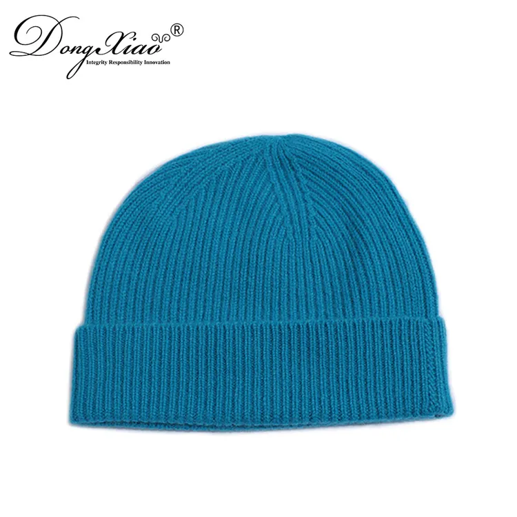 Classic Fold-up Beanie · 100% Cashmere · Unisex Knit Cap, 14–15.5µm, Winter Warmth / Outerwear — detail view 7
