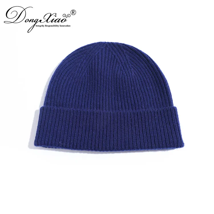 Classic Fold-up Beanie · 100% Cashmere · Unisex Knit Cap, 14–15.5µm, Winter Warmth / Outerwear — detail view 12